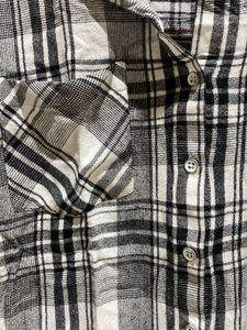 Black and White Checkered Shirt
