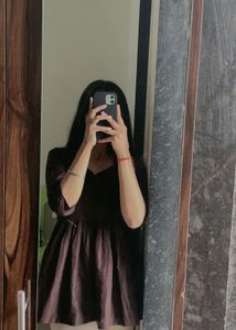 Chic Brown A-Line top