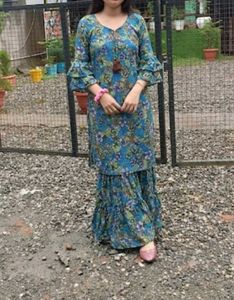 Sarara Plazo And Kurta Set