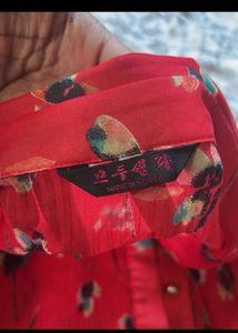 Korean Floral Shirt, Textured &amp; Oversized