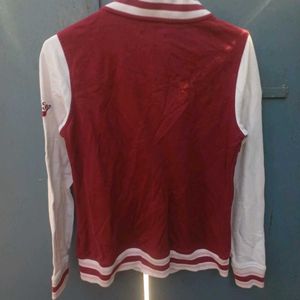 ✨️maroon Varsity jacket