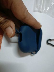 Blue Earbud Case
