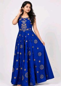 Beautiful Blue Ethnic Gown