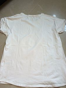 Classic White Crew Neck T-Shirt