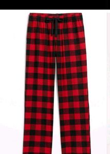 Cozy Red & Black Plaid Pajama Pants