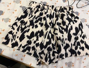 Stylish Printed Shorts with Tie-Up Waist