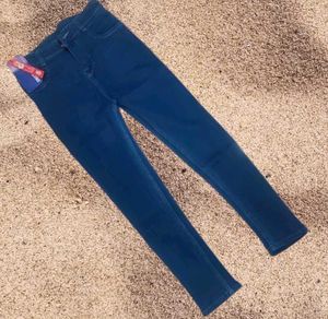 Navy Blue Denim Jeans