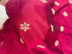 Elegant Maroon Lehenga Choli Set
