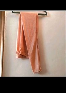 Long Ethnic Gown With Leggings And Dupatta