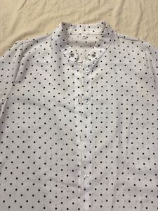 Chic Polka Dot Bell Sleeve Top