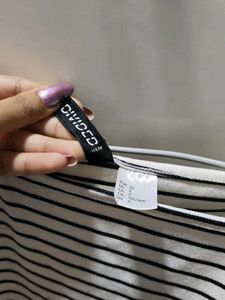 Striped Fit &amp; Flare Dress