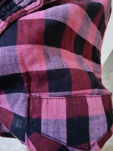Unisex Checkered Flannel Shirt