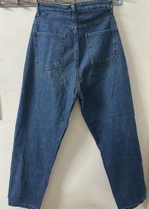Blue Denim Mom Jeans