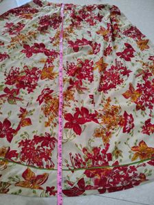Vibrant Floral Print Blouse