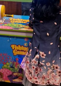 Girls' Floral Print Dress Set