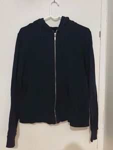 Classic Navy Zip-Up Hoodie