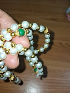 Elegant Pearl &amp; Gemstone Necklace