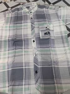 Men's Plaid Short Sleeve Shirt