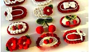 Handmade Crochet Hair Clips & Accessories