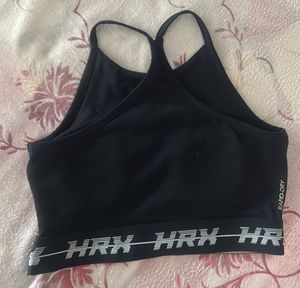 HRX Black Sports Bra - Size M