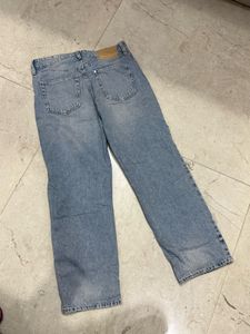 Distressed Light Wash Jeans