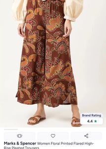 Boho Paisley Print Palazzo Pants