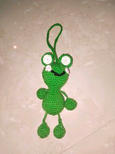 Crochet Frog And Bunny Keychain for Bags &amp; Keys