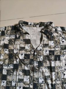 Stylish Printed Short Sleeve Shirt