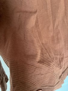 Classic Brown Quarter Zip Pullover