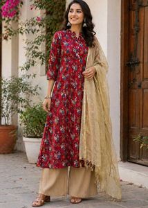 ♥️Kalamkari 3 Pc Set
