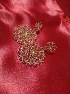 Pink Earrings
