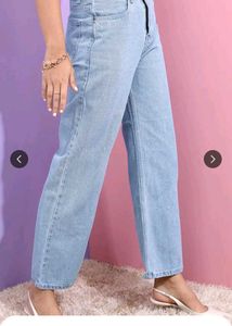 Light Wash High rise jeans