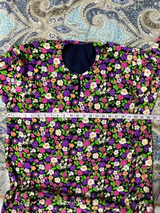Flower printed  kurti dress