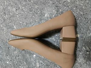 Marks &amp; Spencers nude block heels
