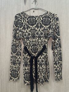 Floral Print Wrap Top