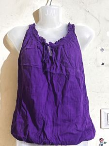 Purple Sleeveless Tank Top