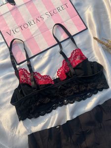 Edgy Skull Lace Lingerie Set