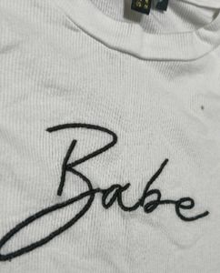 Korean T-shirt White