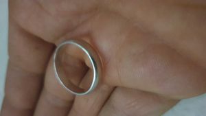 Simple Silver no Band Ring
