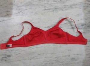Red Padded Bra