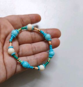 Set of 2 Beaded Bracelets (small and big)