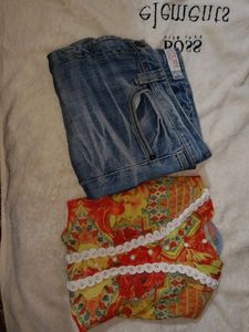 Limited Offer Jeans Top Set