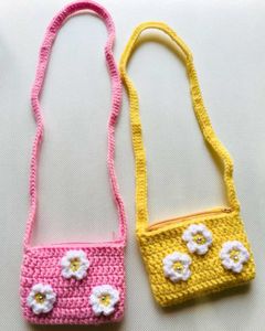 Crocheted Mini Purse