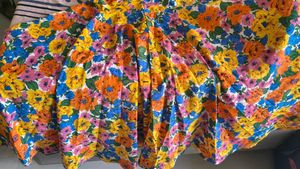 Floral Print Skirt- Berrylush Brand