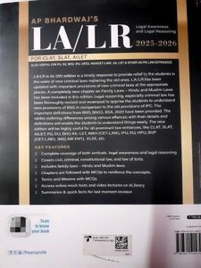 AP Bhardwaj's LA/LR 2025-2026 Book