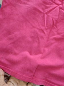 Pink Racerback Tank Top