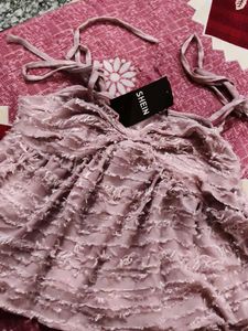 SHEIN Ruffled Cami Top