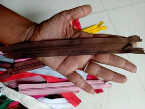 Bulk Lot of Assorted Zippers