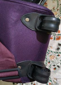 Purple Duffle Bag Set