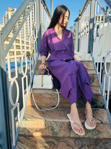 Stylish Purple Kurta Set any sizez are available